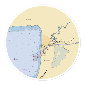 Holmes Marina Inc (Sylvan Beach, NY) NOAA Chart Sticker