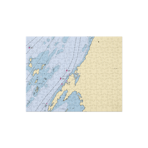 Blind Bay Marina (Chippewa Bay, NY) NOAA Chart Jigsaw Puzzle