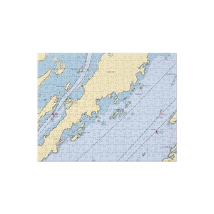 Grenadier Island Central (Redwood, NY) NOAA Chart Jigsaw Puzzle