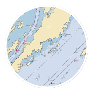 Grenadier Island Central (Redwood, NY) NOAA Chart Sticker