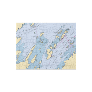 Mary Island State Park (Plessis, NY) NOAA Chart Jigsaw Puzzle