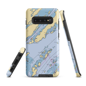 Hucks Marine & Resort (Wellesley Island, NY) NOAA Chart Samsung Phone Case