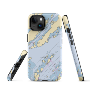 Hucks Marine & Resort (Wellesley Island, NY) NOAA Chart  Tough iPhone Case