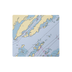 Hucks Marine & Resort (Wellesley Island, NY) NOAA Chart  Gaming Mouse Pad