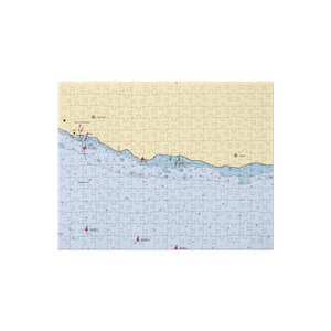 Anglers' Bay (North Bay, NY) NOAA Chart Jigsaw Puzzle