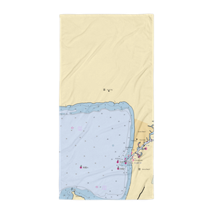 Three Pines Lodging and Marina (North Bay, NY) NOAA Chart Towel