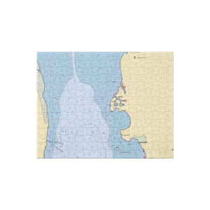 Hibiscus Harbor Marina (Union Springs, NY) NOAA Chart Jigsaw Puzzle