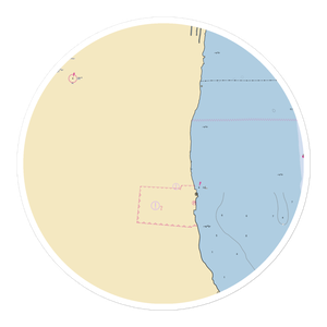 Cayuga Campground Marina (Seneca Falls, NY) NOAA Chart Sticker