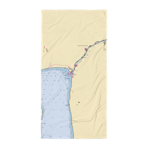 Barrett Marine Inc (Waterloo, NY) NOAA Chart Towel