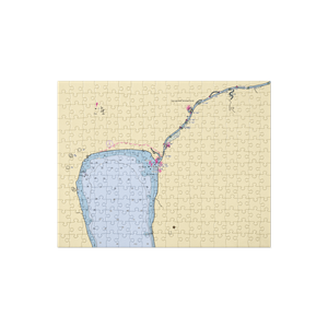 Seneca Lake State Park (Waterloo, NY) NOAA Chart Jigsaw Puzzle