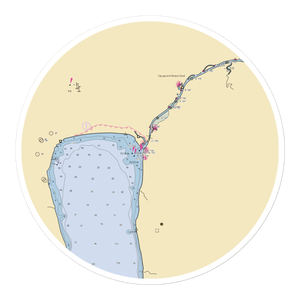 Seneca Yacht Club (Waterloo, NY) NOAA Chart Sticker