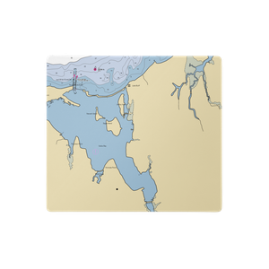 Skippers Landing Restaurant and Marina (Sodus Point, NY) NOAA Chart  Gaming Mouse Pad