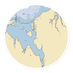 Skippers Landing Restaurant and Marina (Sodus Point, NY) NOAA Chart Sticker