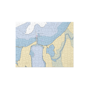 Fair Haven Beach State Park (Sterling, NY) NOAA Chart Jigsaw Puzzle