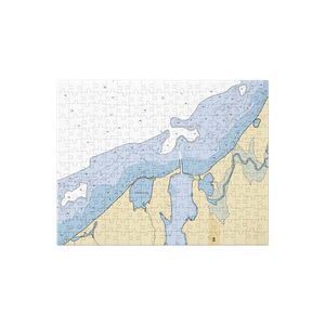 Shady Shores Campground (Sterling, NY) NOAA Chart Jigsaw Puzzle