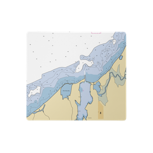 Shady Shores Campground (Sterling, NY) NOAA Chart  Gaming Mouse Pad