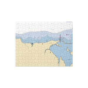 Martin's Tidesides Marine (Sodus Point, NY) NOAA Chart Jigsaw Puzzle