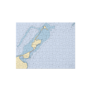 1000 Island Association Island KOA (Henderson Harbor, NY) NOAA Chart Jigsaw Puzzle