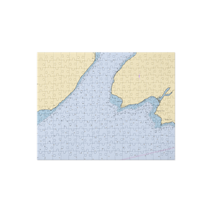 Hidden Harbor Marina (Three Mile Bay, NY) NOAA Chart Jigsaw Puzzle