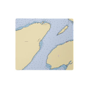 Shrangri-La Marina (Three Mile Bay, NY) NOAA Chart  Gaming Mouse Pad