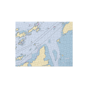 Canoe Point (Thousand Island Park, NY) NOAA Chart Jigsaw Puzzle