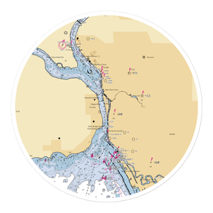 Rich Marine Sales (Buffalo, NY) NOAA Chart Sticker