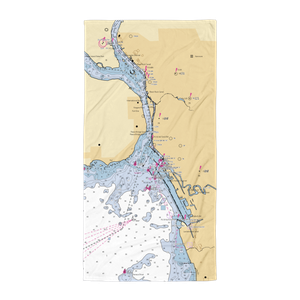 Erie Basin Marina (Buffalo, NY) NOAA Chart Towel