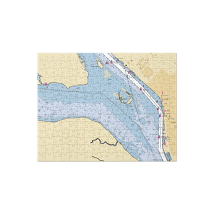 Niagara Parks Marina (Grand Island, NY) NOAA Chart Jigsaw Puzzle