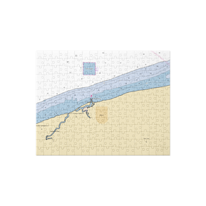 Tuscarora Yacht Club (Lockport, NY) NOAA Chart Jigsaw Puzzle