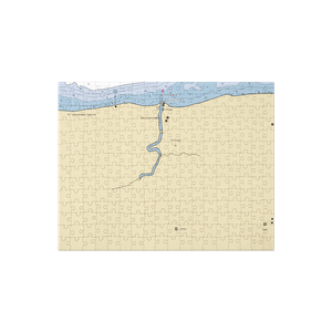 Sandy's Oak Orchard Marina (Clarendon, NY) NOAA Chart Jigsaw Puzzle