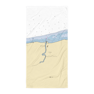 Wiley's Riverside Marine (Clarendon, NY) NOAA Chart Towel