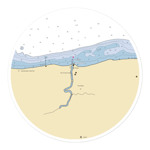 Wiley's Riverside Marine (Clarendon, NY) NOAA Chart Sticker