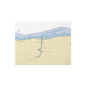 Ernst's Lake Breeze Marina (Clarendon, NY) NOAA Chart Jigsaw Puzzle