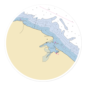 Manitou Beach Marina (Clarkson, NY) NOAA Chart Sticker