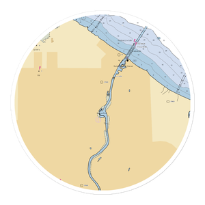 Gibbs Marine (Rochester, NY) NOAA Chart Sticker