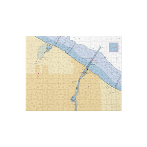 Port of Rochester Marina (Rochester, NY) NOAA Chart Jigsaw Puzzle