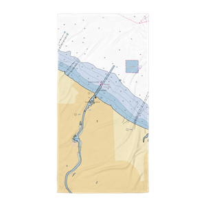 The Rochester Yacht Club (Rochester, NY) NOAA Chart Towel
