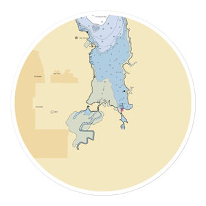 McMillan Marine (Rochester, NY) NOAA Chart Sticker