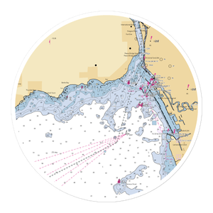 Bertie Boating Club (North Evans, NY) NOAA Chart Sticker