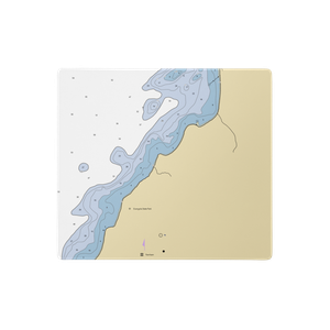 Point Breeze Camp Marina (Farnham, NY) NOAA Chart  Gaming Mouse Pad