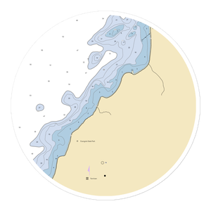 Point Breeze Camp Marina (Farnham, NY) NOAA Chart Sticker