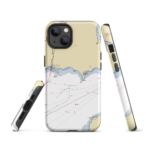 Lakeside Yacht Club (Niagara Falls, NY) NOAA Chart  Tough iPhone Case