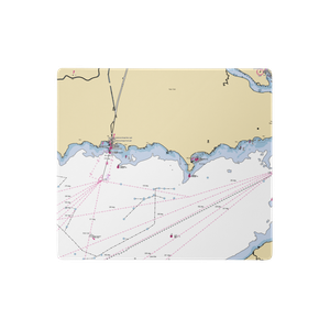 Lakeside Yacht Club (Niagara Falls, NY) NOAA Chart  Gaming Mouse Pad