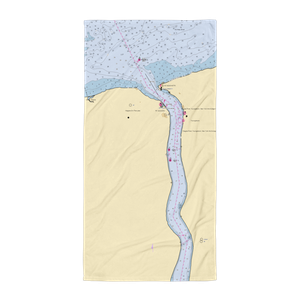 Niagara Parkway Marina (Stella Niagara, NY) NOAA Chart Towel