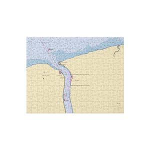 Youngstown Yacht Club (Stella Niagara, NY) NOAA Chart Jigsaw Puzzle