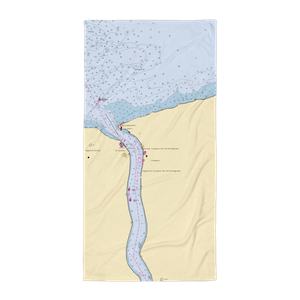 Youngstown Yacht Club (Stella Niagara, NY) NOAA Chart Towel