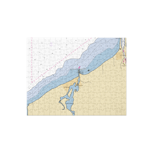 Pier Pressure (Stella Niagara, NY) NOAA Chart Jigsaw Puzzle