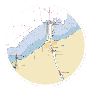 Shipshape Marina (Stella Niagara, NY) NOAA Chart Sticker