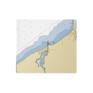 Albert's Marina (Stella Niagara, NY) NOAA Chart  Gaming Mouse Pad