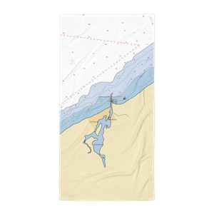 Dalhousie Yacht Club (Stella Niagara, NY) NOAA Chart Towel